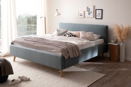 Mattis-Dream von Meise Möbel - Polsterbett 160 eisblau