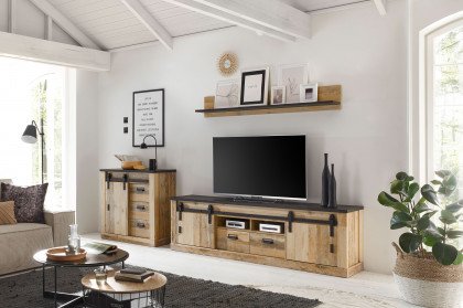 Sherwood von Kollektion Letz - Wohnwand 1Y YA W2 Old Style