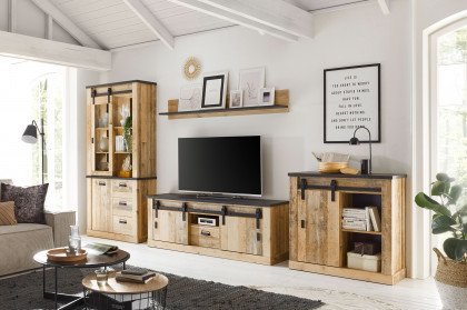 Sherwood von Kollektion Letz - Wohnwand 1Y YA W3 Old Style