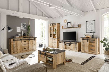 Sherwood von Kollektion Letz - Wohnwand 1Y YA W4 Old Style