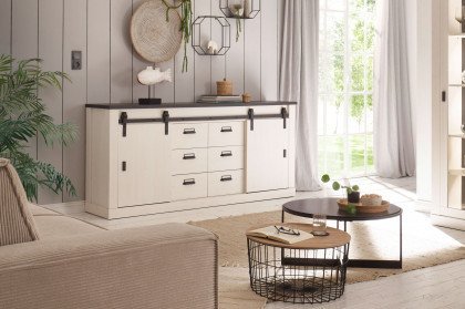 Sherwood von Kollektion Letz - Sideboard 1P PA SC 55 weiß