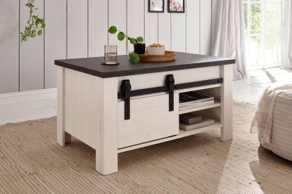 Sherwood von Kollektion Letz - Couchtisch 1P PA SC 62 weiß