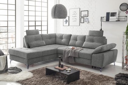 Ancona von ED-Lifestyle - Eckcouch links grey