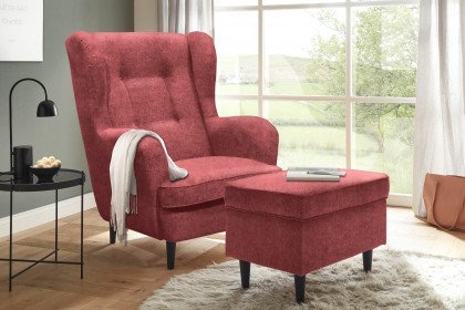 Olivia von ED-Lifestyle - Sessel berry