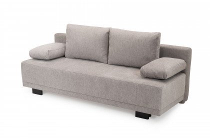 2815 von LIV'IN - Schlafsofa grey mit Bettkasten