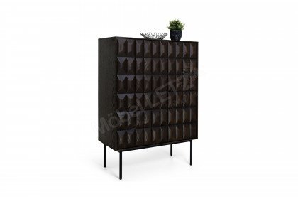 Latina von Skandinavische Möbel - Barschrank Eiche espresso