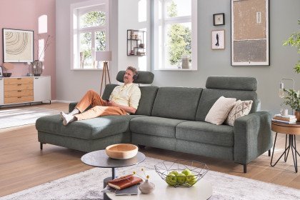 Maestra von MONDO - Ecksofa links steel