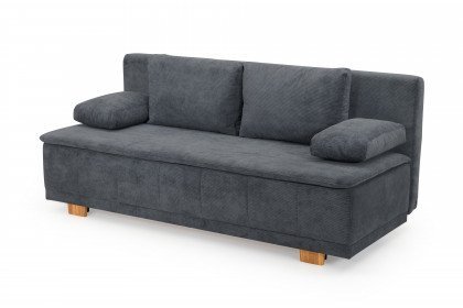 2816 von LIV'IN - Schlafsofa anthracite mit Bettkasten