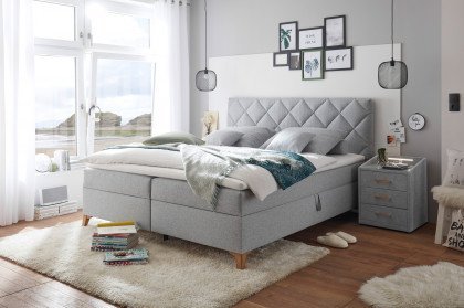 Ratford 6 von ED-Lifestyle - Polsterbett 180 silver