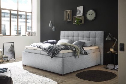 Artos-Dream 6 von ED-Lifestyle - Polsterbett 180 silver