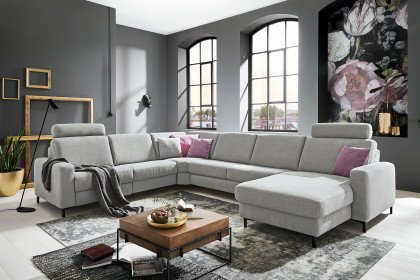 Maestra von MONDO - XXL-Sofa links ice