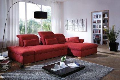 Fulla 2031 von vito - Ecksofa rechts cherry