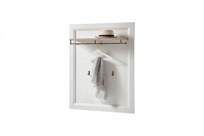Avenue-Foyer aus der Kollektion Letz - Garderobenpaneel Anderson Pine weiß