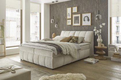 Valencia 5 von ED-Lifestyle - Boxbett 180 ivory-cream