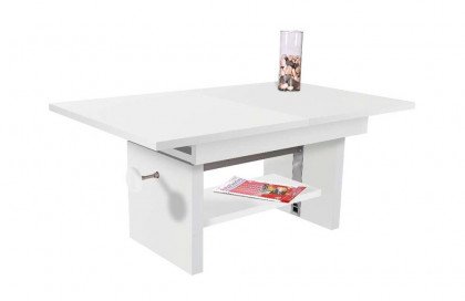 Event aus der Kollektion Letz - Couchtisch in Weiß