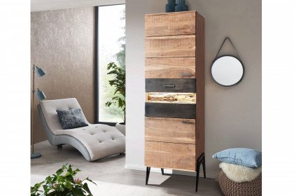 Hudson aus der Kollektion Letz - Vitrine 2150 Akazie