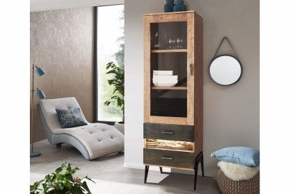 Hudson aus der Kollektion Letz - Vitrine 2151 Akazie