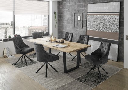 Benny aus der Kollektion Letz - Esstisch etwa 220 cm breit