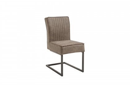 Linda-dining aus der Kollektion Letz - Stuhl in Taupe