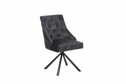 Johanna-dining aus der Kollektion Letz - Polsterstuhl mit Schwinggestell