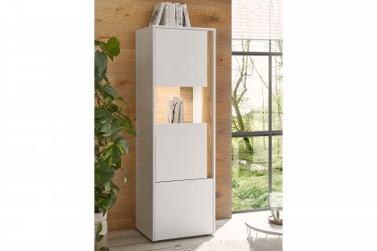City-living von Kollektion Letz - Vitrine AW WC Ci 27 weiß