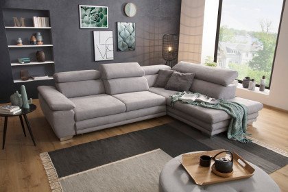 Moda 2 2048 von vito - Ecksofa Variante rechts hellgrau