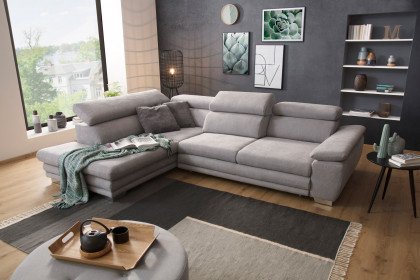 Moda 2 2048 von vito - Ecksofa Variante links hellgrau