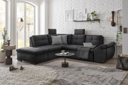 Alija von ED-Lifestyle - Eckgarnitur links black