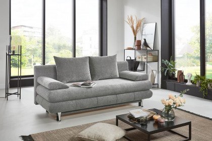 Benfeld-SO140 von Sun Garden - Schlafsofa grau