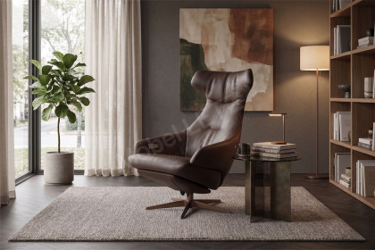 Arc 2019 aus der Kollektion Letz - Funktionssessel espresso