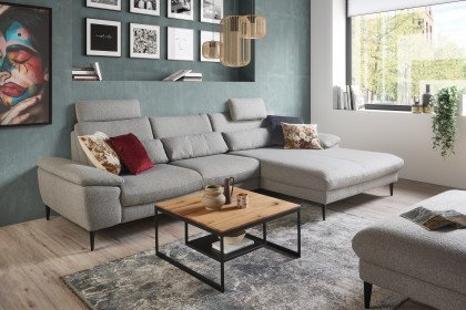 Diana von Gallery M - Ecksofa Variante rechts grey