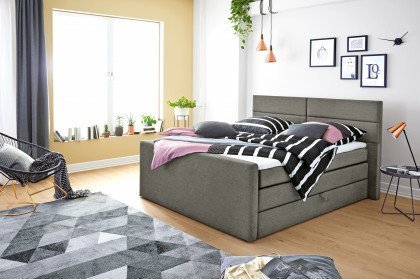 Space von Ole Gunderson - Boxspringbett KT Space 1 taupe