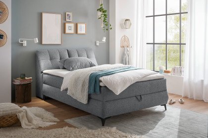 Atlantis-Dream 6 von ED-Lifestyle - Boxbett 140 grey