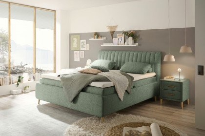 Akron 6 von ED-Lifestyle - Polsterbett 180 olive