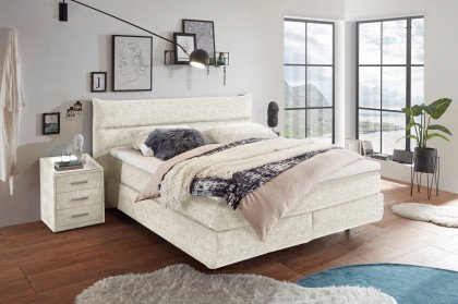 Zandvoort von ED-Lifestyle - Boxspringbett 180 ivory