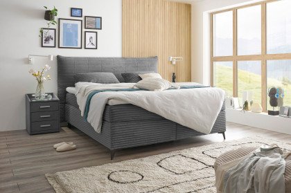 Seattle von ED-Lifestyle - Boxspringbett anthrazit