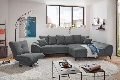 Scott von ED-Lifestyle - Ecksofa Variante rechts anthrazit