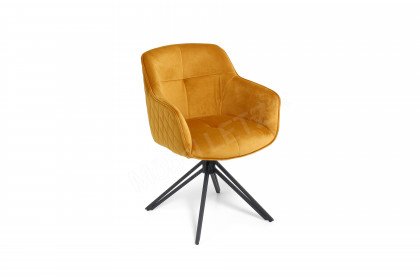 Emma-dining aus der Kollektion Letz - Stuhl in Gold