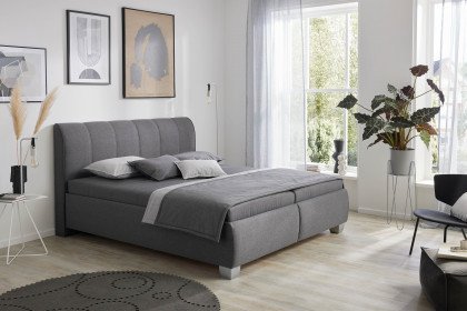 Clara-Dream von HAPO - Polsterbett KT2 anthrazit mit Bettkasten