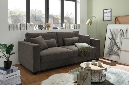 Melvin von ED-Lifestyle - Schlafsofa espresso