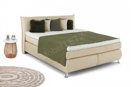 Lexos von HAPO - Boxspringbett KT1 beige