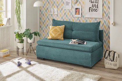 Charlie von ED-Lifestyle - Schlafsofa azur