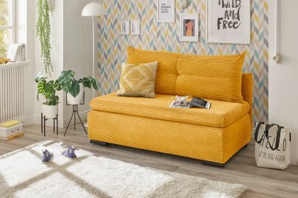 Charlie von ED-Lifestyle - Schlafsofa mustard