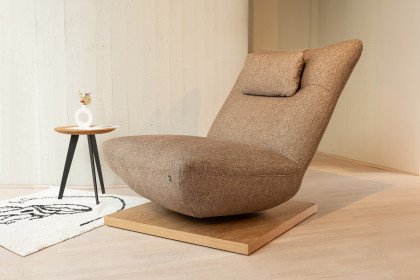 Nyssa von ADA Mindful Living - Loungesessel brown-beige