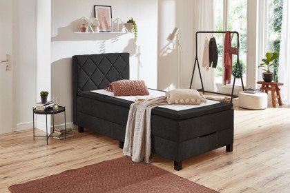 Jeff-BX2280 von Sun Garden - Stauraumbett 100 in Schwarz