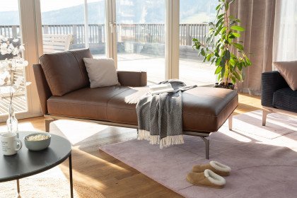 Draba von ADA Mindful Living - Chaiselongue polyamidle-brown