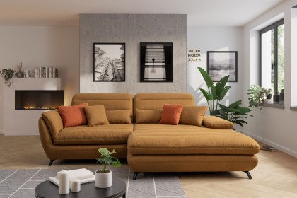 Stresa von LIV'IN - Sofaecke rechts mustard