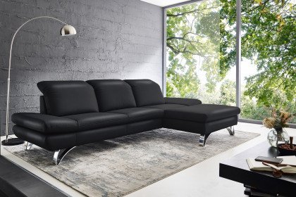 Modell 577 von Sofa-Team - Polsterecke rechts schwarz