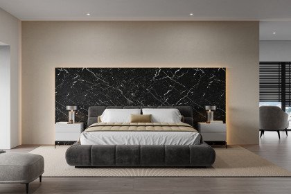 Temple von designwerk - Polsterbett cacao