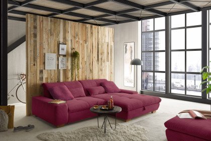 SO 1200 von set one by Musterring - Sofaecke Ausführung rechts ruby-red
